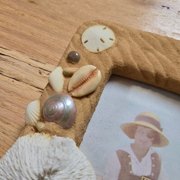 Fancy Frames 1995 Under Water Beach Themed Photo Frames Fish Shells Sand Coastal - Picture 3 of 12